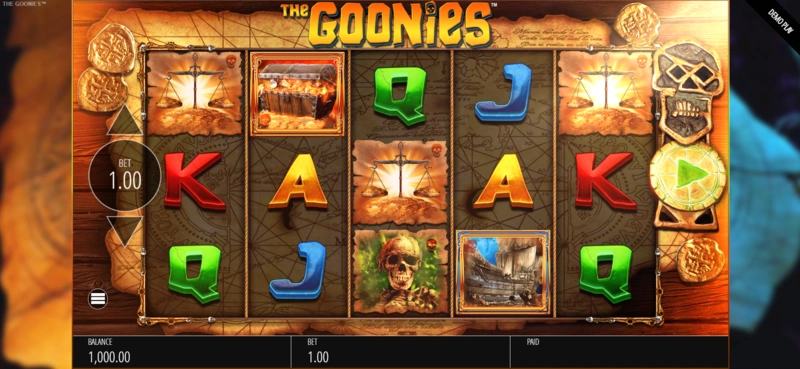 The Goonies slot demo