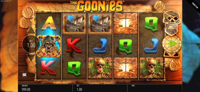 The Goonies slot demo
